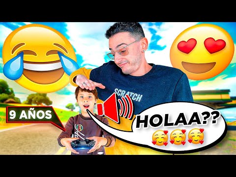 me he encontrado a un niño de 9 años en Fortnite
