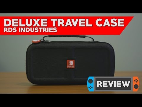 Nintendo Game Traveler Deluxe Travel Case Juodas video