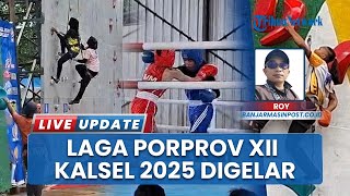 Porprov XII Tala Dimulai, Panjat Dinding dan Tinju Tampilkan Aksi Seru dan Menegangkan