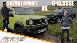 Suzuki Jimny vs Mercedes G- Klasse I GRIP