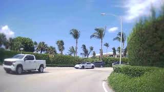 North County Road Palm Beach,in sunny Florida