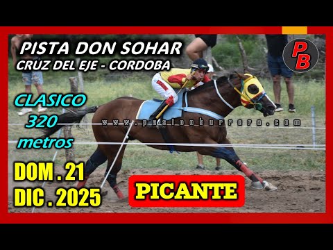 PICANTE: PISTA DON SOHAR - CRUZ DEL EJE, CORDOBA (21-12-2025)