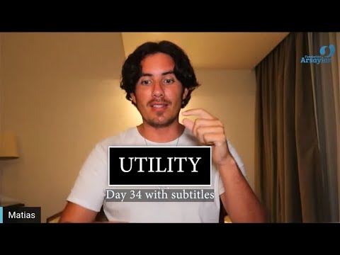 Day 34 UTILITY - Matias De Stefano - with subtitles