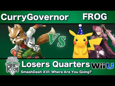 SmashDash XVI - CurryGovernor (Fox) Vs. FROG (Pikachu, Corrin) - Losers Quarters