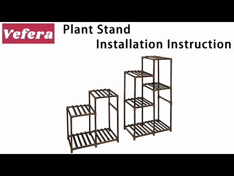CR001-Plant Stand Installation Instructions