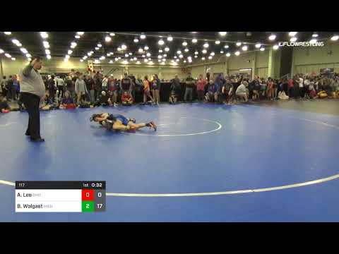 117 Lbs Rr Rnd 3 Aubrie Lee Ohio Draw Vs Brittney Wolgast Michigan Dual