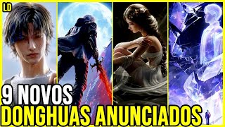 9 NOVOS DONGHUAS(Animes Chinês) ANUNCIADOS PARA 2025 e 2026! PARTE 3