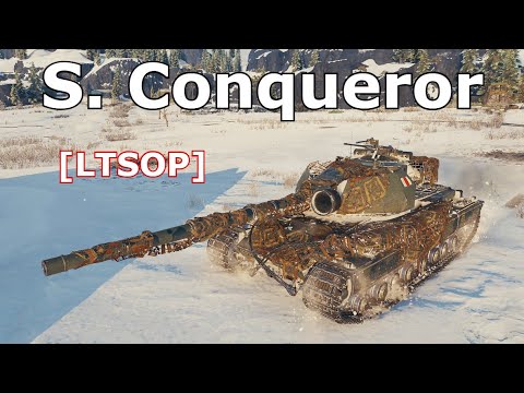 World of Tanks Super Conqueror - 4 Kills 10,2K Damage In 6 Minutes