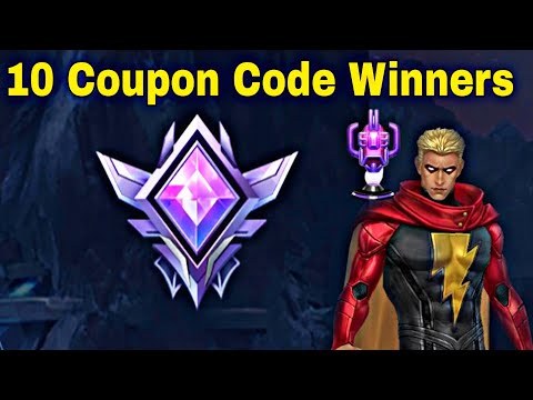 10 Coupon Code Winners And Adam Warlock Squad Battle Guide - Marvel Future Fight