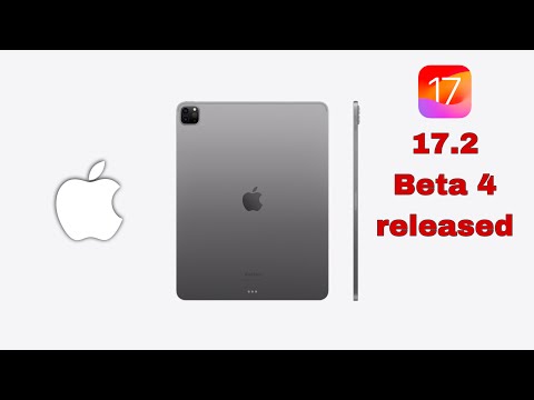 IPADOS 17.2 BETA 4 RELEASED | IOS 17.2 BETA 4 Released