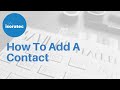 Workflow To Add A Contact | Tutorial | Home Care CRM