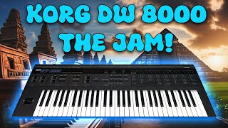 Video thumbnail for Korg DW-8000 : The Jam! by KaysLabs
