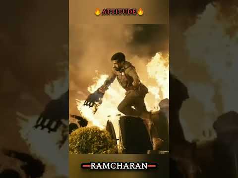 Ramcharan kill Tiger 🦁 RRR Lovers ❤️ Attitude 🔥 #shorts #rrr