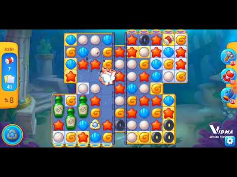 Fishdom. 8361 level no boosters and diamonds. 15 moves