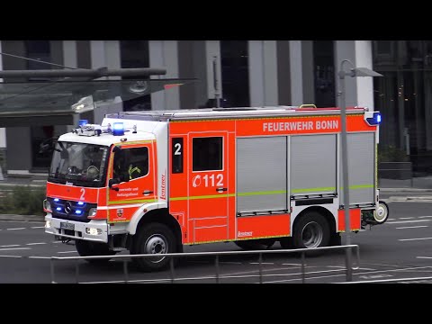 HLF 20 BF Bonn FW 2 mit Dauerpresslufthorn