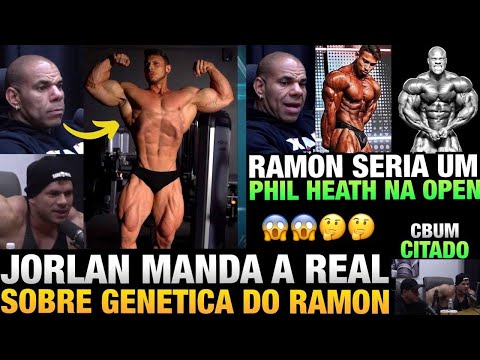 JORLAN DIZ QUE RAMON SERIA UM PHIL HEATH NA OPEN + EXALTOU A GENÉTICA DO DINO, CBUM CITADO