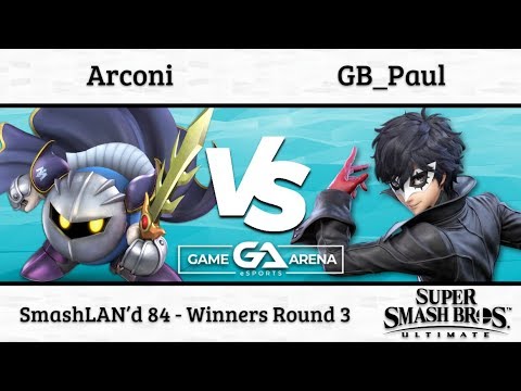SmashLAN'd 84 - Arconi vs GB_Paul - Winners Round 3