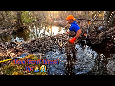 Beaver Dam Removal! || We Gave The Beavers Ammunition In Gator Creek! 🤦‍♂️😅