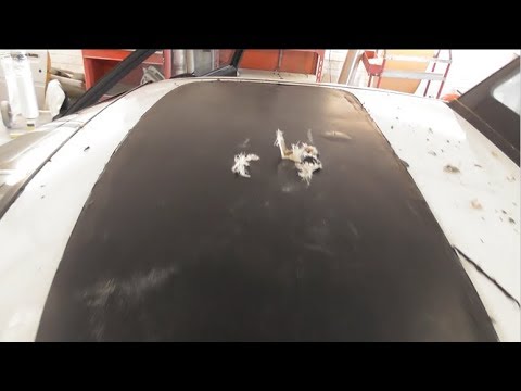 CRX Part 5 : At the bodyshop and sunroof bung