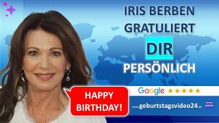 Iris Berben – Beispielvideo zum Geburtstag