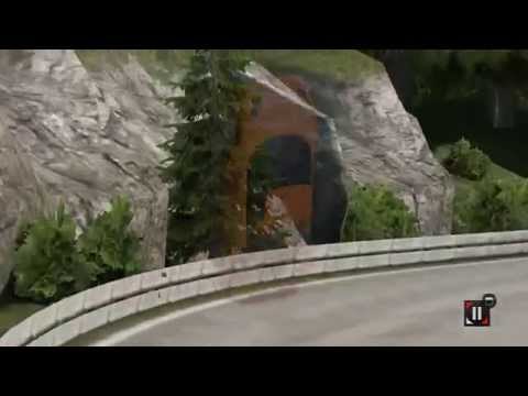 Auto Club Revolution multiplayer race Kolmården Test Circuit flip bug. Closed Alpha 2.0