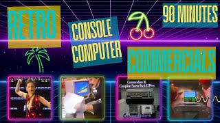 90 Minutes of Retro Games & Computers Adverts - Mix of Rarities & Favorites from around the world!