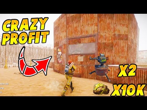 CRAZY PROFIT SILENT RAID - Rust VANILLA Raids