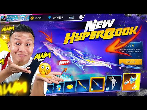 New Hyperbook Awesome Awm Skin 😱 Tonde Gamer - Free Fire Max