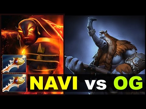 NAVI OG - LEGENDARY Rapiers Cliff Game 3 - SL i-League Dota 2