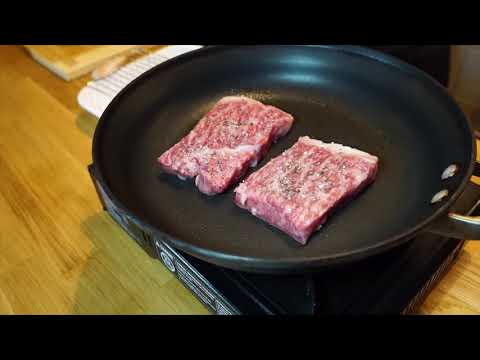 How to Cook A5 Japanese Wagyu at home in 6 easy steps.