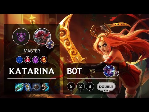 Katarina Bot vs Vayne - EUW Master Patch 10.19