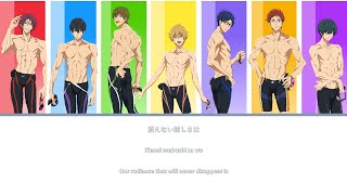 Download lagu Blue Destination - Free! Road to the World OP/Dive to the Future ED (Lyric Video) mp3