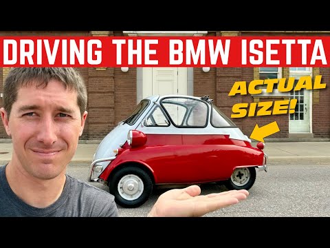 EVERYONE DREAMS OF DRIVING THE BMW ISETTA 300... AND THIS IS THE BEST ONE