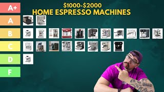 Prosumer Espresso Machine Tier List!