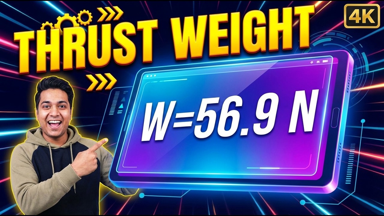 Thrust Weight Interactive Calculator