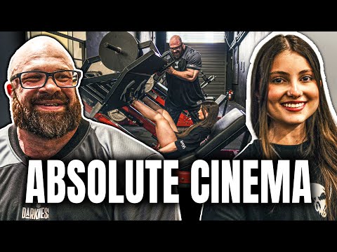 SOPHIA BIANCO E CRUZ pela PRIMEIRA VEZ NO LEGDAY NA DARKHOUSE!! *200kg*