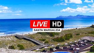 Live Webcam Playa Santa Margalida ☀️ Can Picafort  🏖️ Mallorca 🌎 Baleares 🅻🅸🆅🅴 live webcam
