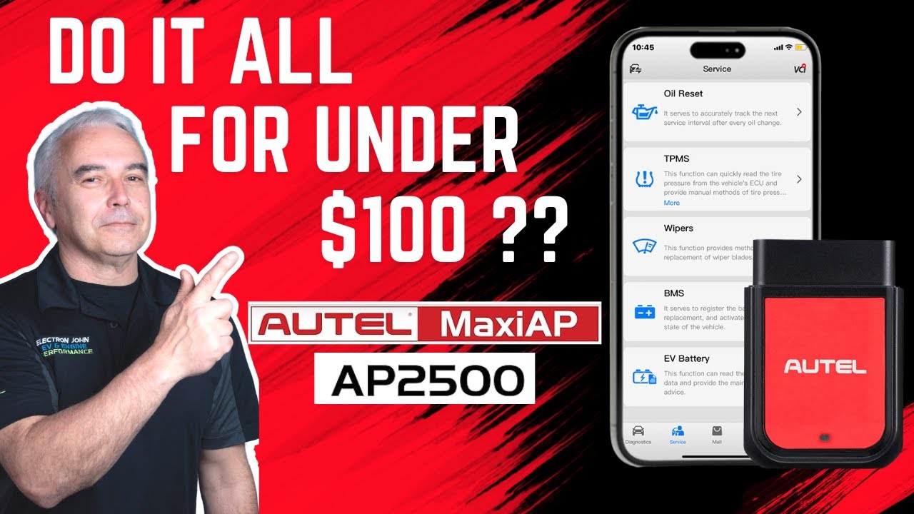 Autel MaxiAP - AP2500 Scan Tool Walk-Thru Demo