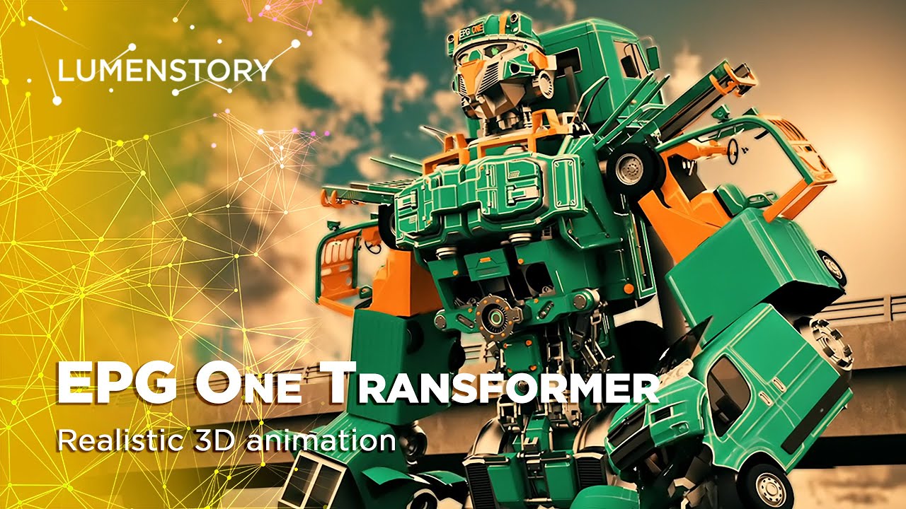 EPG One Transformer: Realistic 3D animation | lumenstory