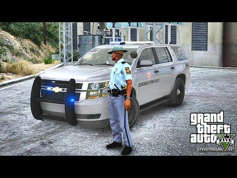 GTA 5 MODS LSPDFR 918 - GEORGIA STATE PATROL!!! (GTA 5 REAL LIFE PC MOD)