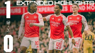 EZE GOAL & ANOTHER CLEAN SHEET 🧤 | EXTENDED HIGHLIGHTS | Arsenal vs Crystal Palace | Premier League