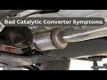 Top 10 Symptoms of Bad Catalytic Converter