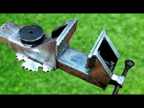 Comment faire un étau || Idées pour fabriquer un étau en ferraille || Faire un étau sans expérience
