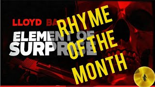 RHYME OF THE MONTH: LLOYD BANKS &quot;ELEMENT OF SURPRISE&quot; | JANUARY 2021 | G-HOLY.COM