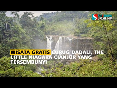Wisata Gratis Curug Dadali, The Little Niagara Cianjur yang Tersembunyi