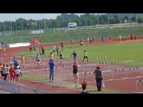 80m prepone [Ž], ML. KADETKINJE, Anja Tvrtković - Hrvatska atletska liga sjever, 3. kolo 2017