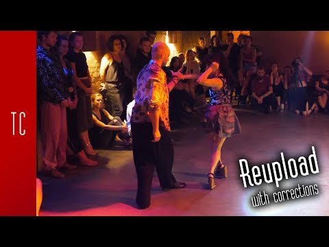 Tango: Vio and Cédric, 15/7/2019, Milonga Popular, Berlin 1/2