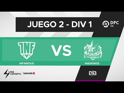 [ES] DPC 2023 SA Summer Tour División I - Bo3 -  Mad Kings vs Infamous game 2