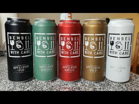 BEMBEL WITH CARE 🍏 Apfelwein 🍎 (ALLE SORTEN) ¦ Test