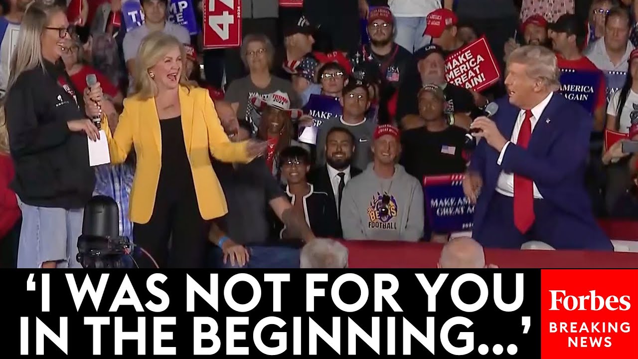 Voter Tells Trump, 'I Was Not For You In The Beginning' Before Asking Him Question About High Prices